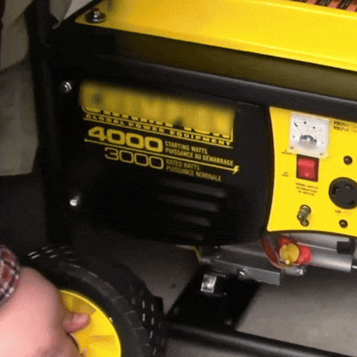 Never-Go-Flat Portable Generator Wheel Kit