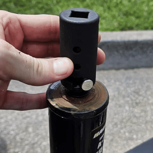 T-Shaped Grooves Trailer Jack Drill Adapter