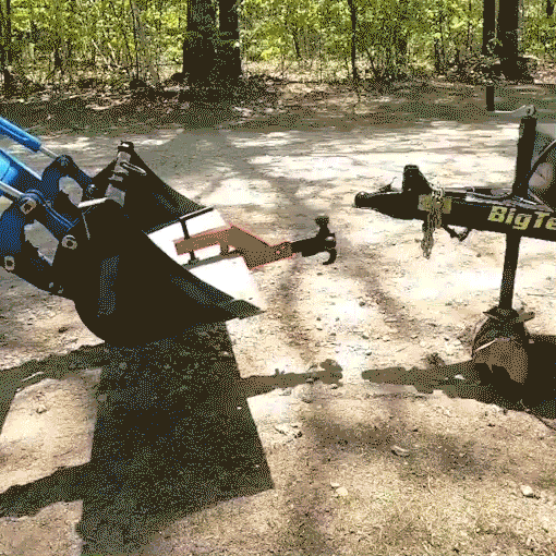 Clamp-On Trailer Hitch