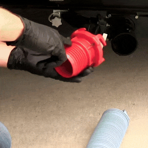 RV Drain Hose Coupler Valve Adapter