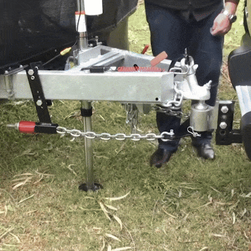 No-Sway Weight Distribution Hitch 4in Drop/Rise