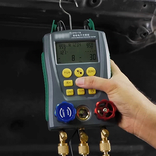 Refrigeration Digital Manifold HVAC System Gauge Set