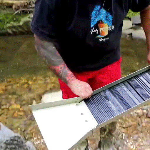 Folding Aluminum Alloy Sluice Box