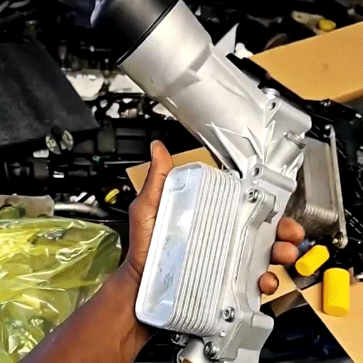 Aluminum Engine Oil Filter Housing