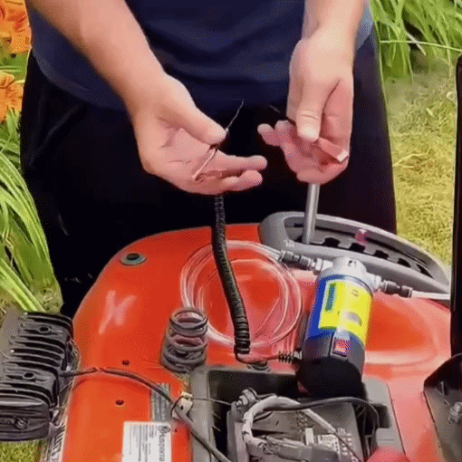 Lawn Mower Electric Oil Extractor Pump