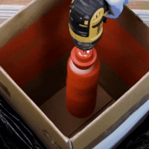 Paint Brush and Roller Cleaner Drill Adapter