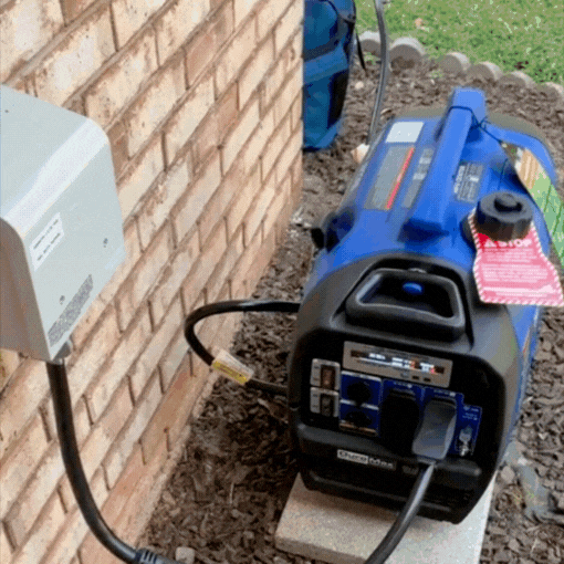 Portable Generator Through-The-Wall Transfer Kit