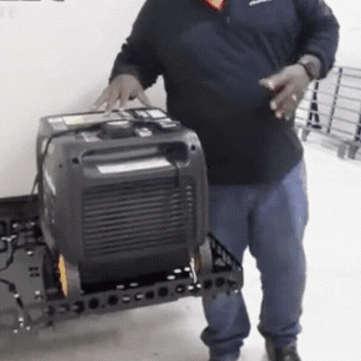 RV Bumper-Mounted Folding Support Arms