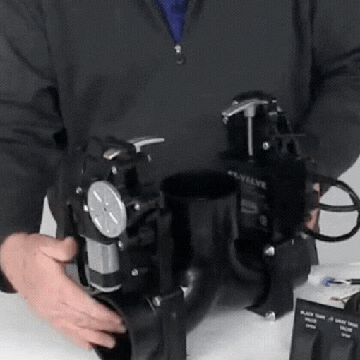 RV Electric Waste Valve System