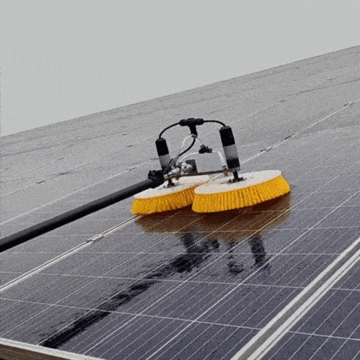 Telescopic Rod PV Panel Wash Cleaning Machine