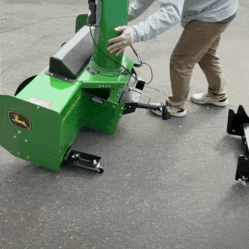 Tractor Snow Blower Storage Dollies