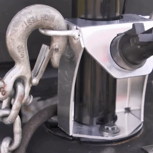 Trailer Safety Chain and 7-Way Plug/Cable Storage