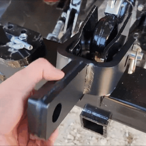 Versatile Quick Hitch Adapter for CAT 1