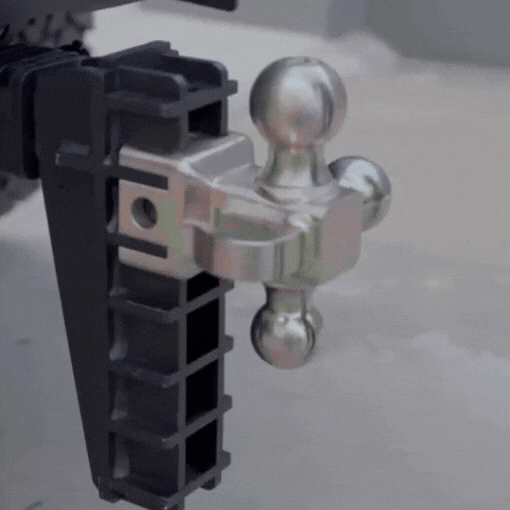 Adjustable Tri-Ball Trailer Hitch