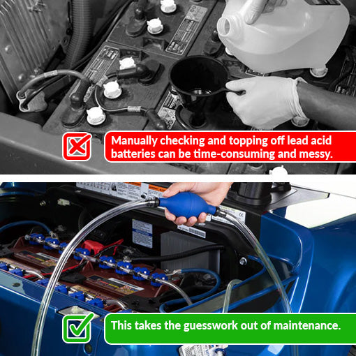12V (2-6v Batteries) Battery Watering System