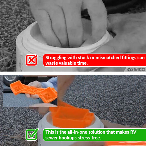 6-in-1 Camper/RV Sewer Wrench