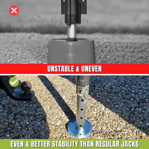 Adjustable Trailer Jack Drop Leg