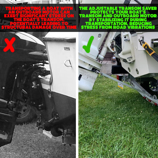Adjustable Transom Saver