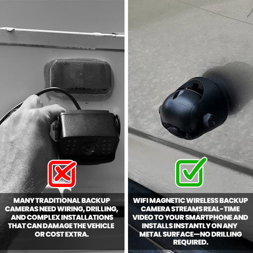 WiFi Magnetic Wireless Backup Camera