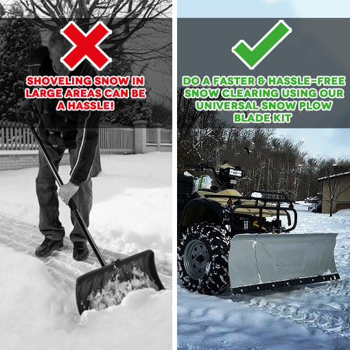 Universal Snow Plow Blade Kit
