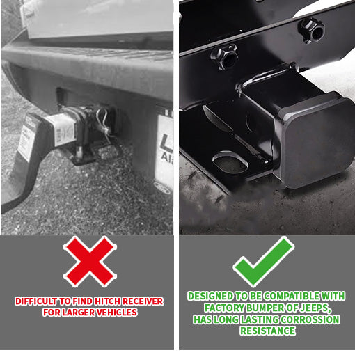 2" JL Rear Trailer Hitch Receiver