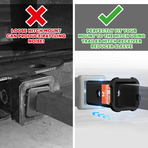 Trailer Hitch Receiver Reducer Sleeve