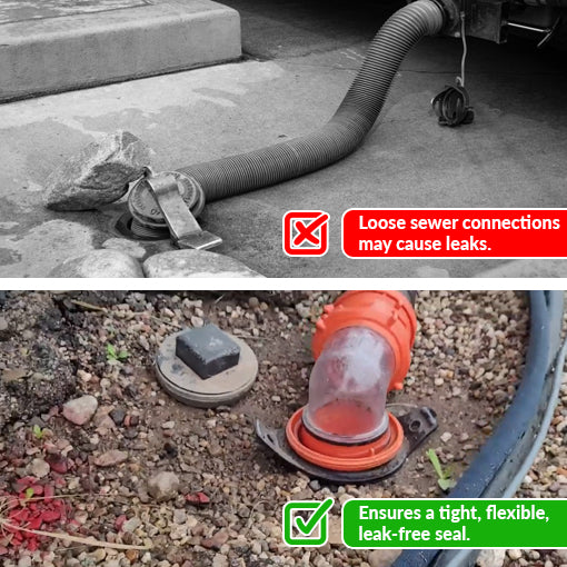 3-in-1 Flexible Sewer Hose Seal