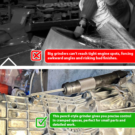 Compact Air Needle Scaler