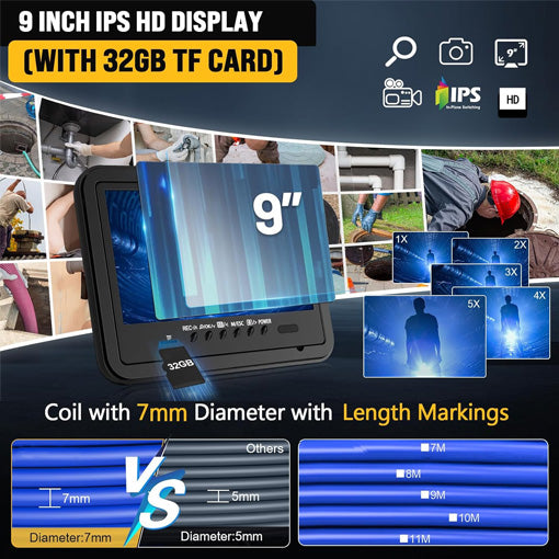 Self-Leveling Sewer Camera