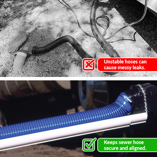 RV Easy Slider Sewer Hose Support