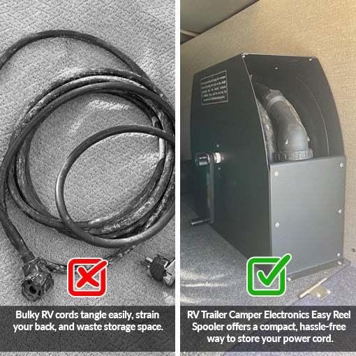 RV Trailer Camper Electronics Easy Reel Spooler