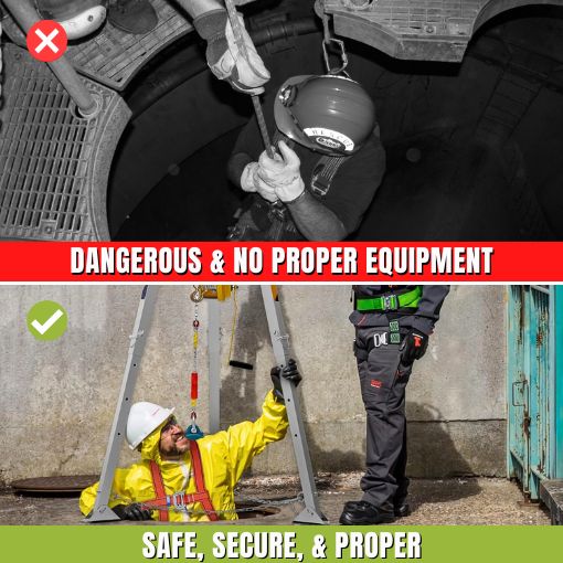 Confined Space Tripod Kit