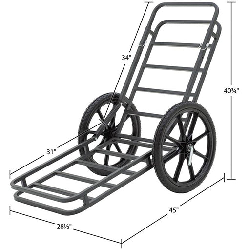 Hitch-Mounted Cargo Carrier and Game Cart