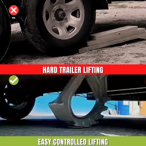 Easy Lift Trailer Axle Jack