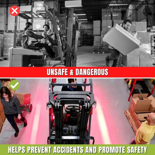Forklift LED Warning Light