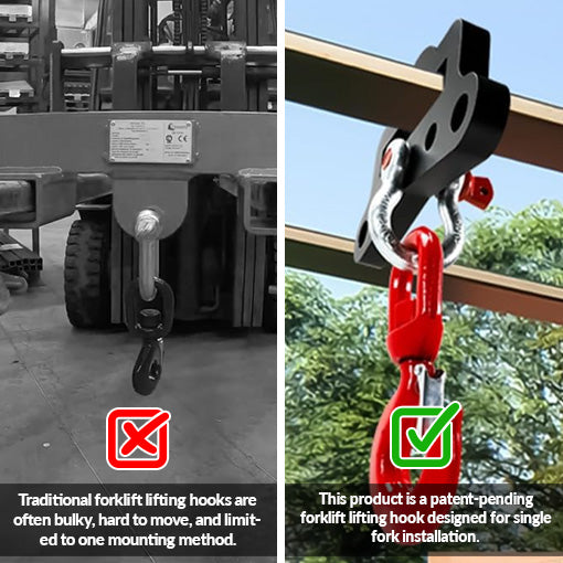 Forklift Single Lifting Hook
