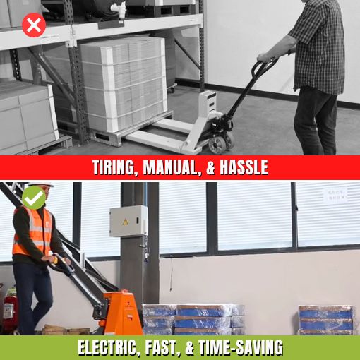 Full Electric Pallet Jack Truck