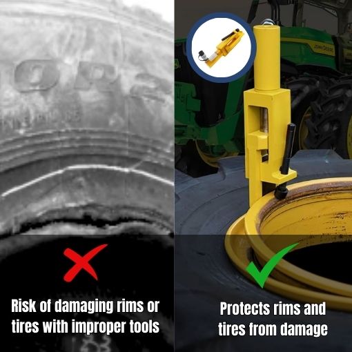 Giant Hydraulic Tire Bead Breaker