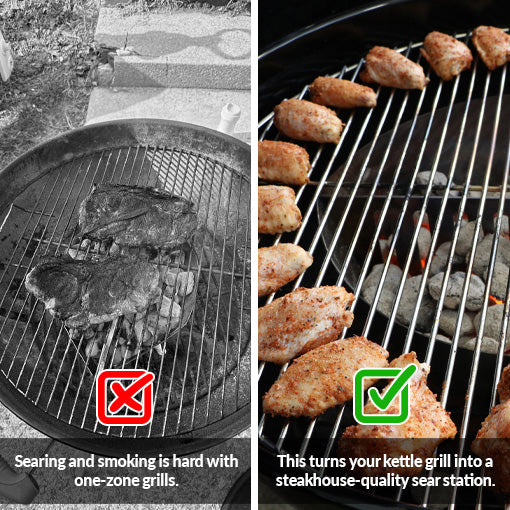 Grill Fire Baskets Cooking System