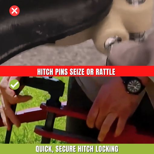 Heavy Duty Lock Ease Hitch Pin