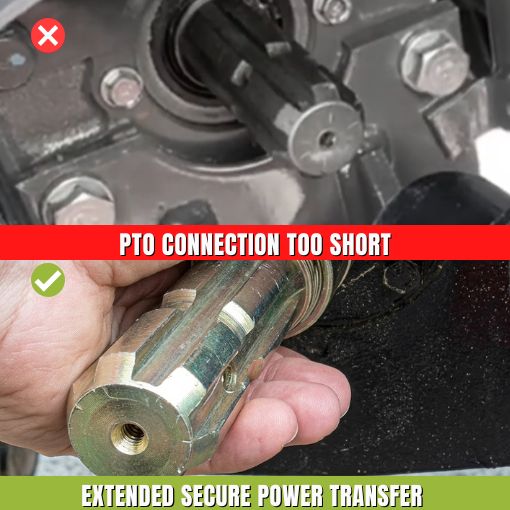 Heavy Duty PTO Extension Quick Connect Adapter