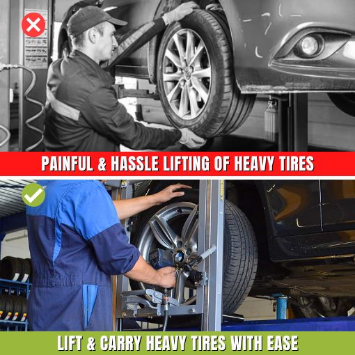 Heavy Duty Tire Lift Assist