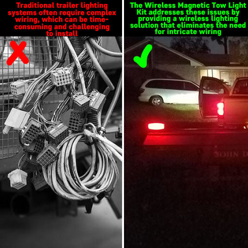 Wireless Magnetic Tow Light Kit
