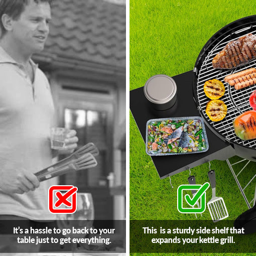 Kettle Grill Side Table