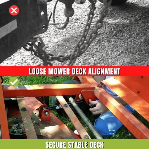 Lawn Mowers Deck Locator Rod Replacement