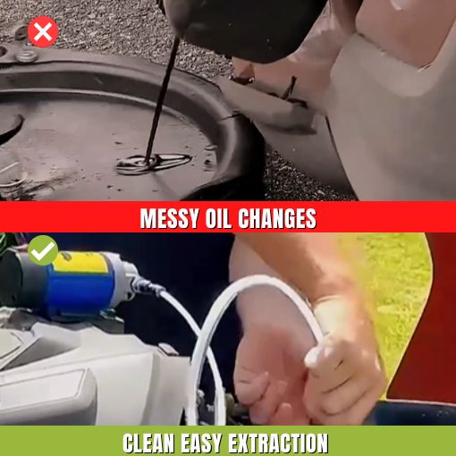 Lawn Mower Electric Oil Extractor Pump