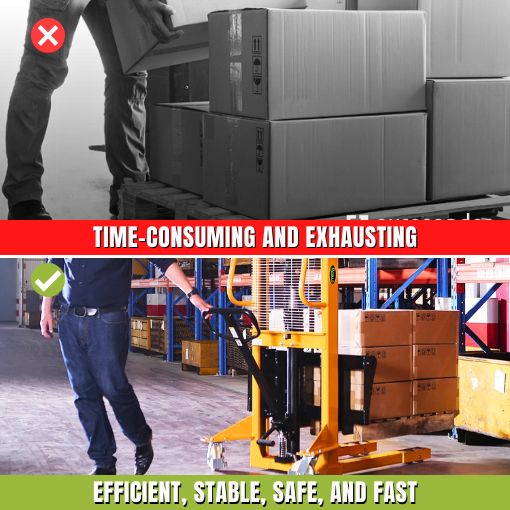 Manual Stacker Hand Pallet Forklift