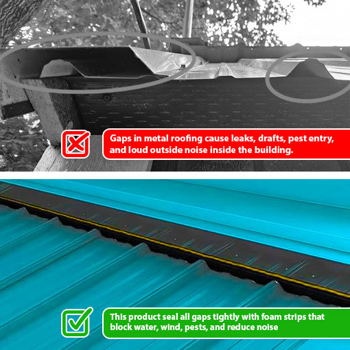 Metal Roof Foam Closure Strips