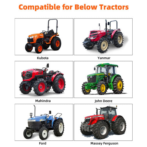 3-Point Hitch Pallet Fork Attachment for CAT 1 Tractor