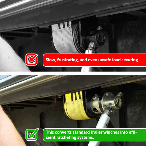 Ratcheting Winch Cap